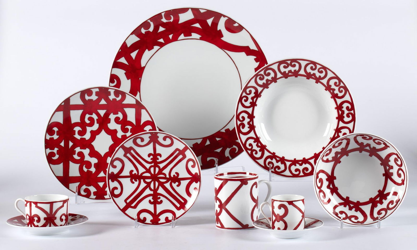 Hermes Balcon du Guadalquivir Porcelain Dinner Service (1 of 4)