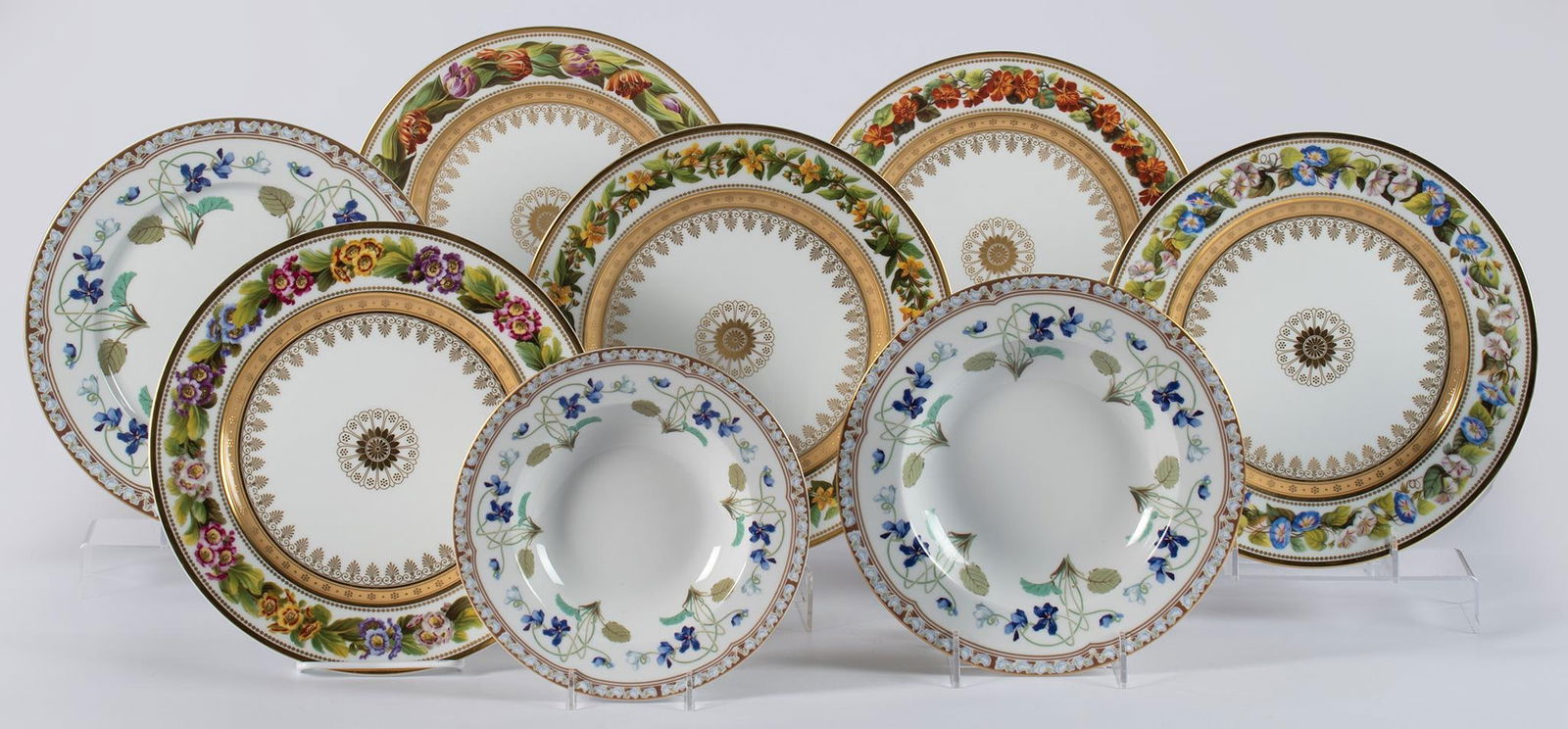A Group of Haviland Limoges Porcelain Dinnerwares (1 of 3)