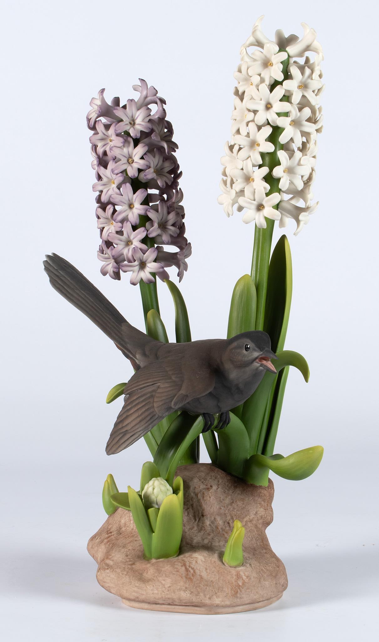 Boehm Ornithology Porcelain Sculpture of a Catbird (1 of 5)