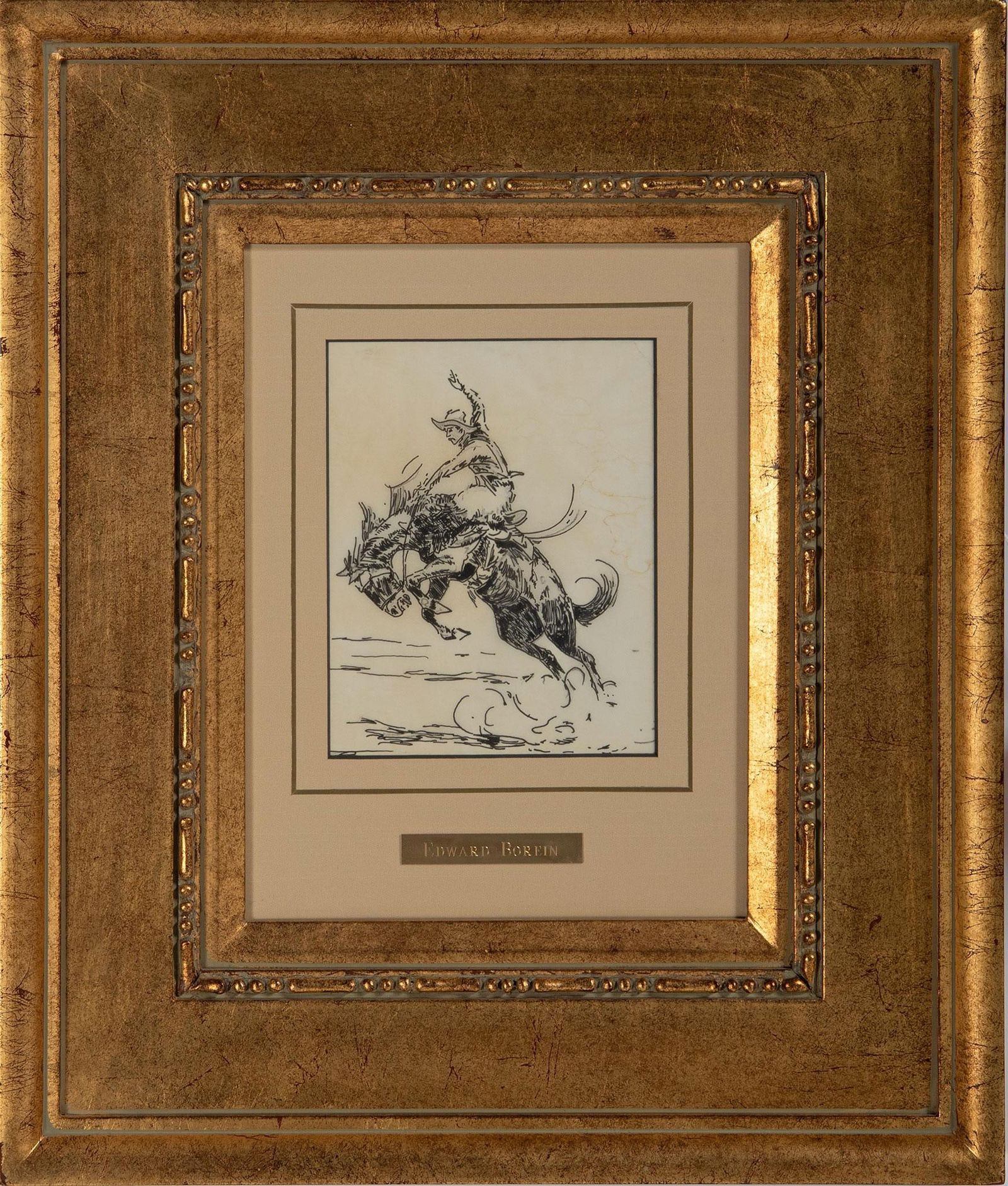 Western Etching and Dry Point by Edward Borein (1872-1945) (1 of 1)