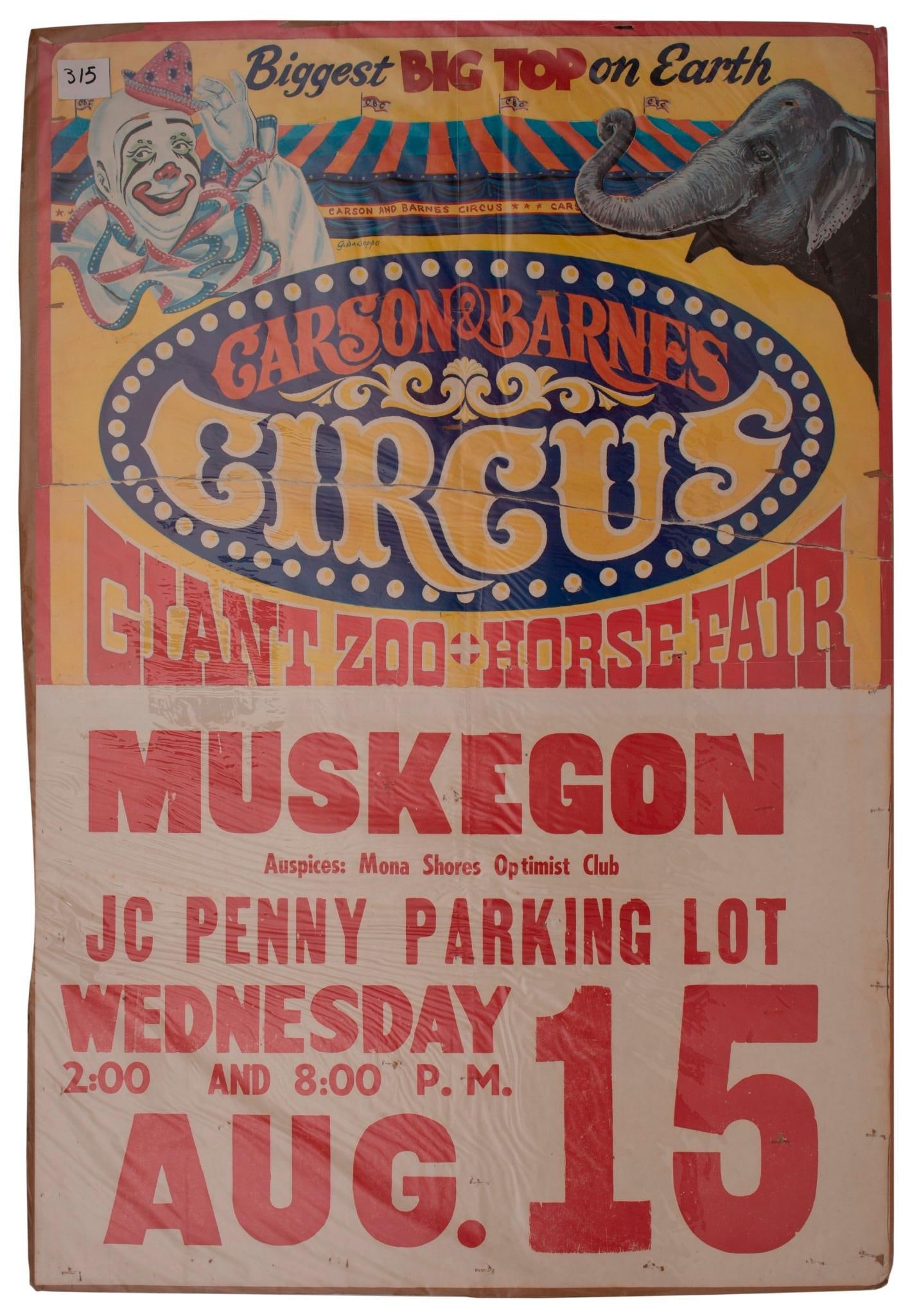 A Group of Vintage Circus Poster (1 of 3)