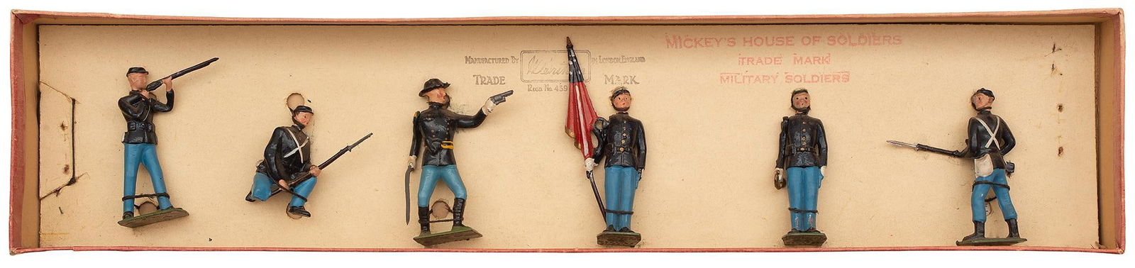 7 Boxes of Britains Toy Soldiers Regiments of All Nations (1 of 6)