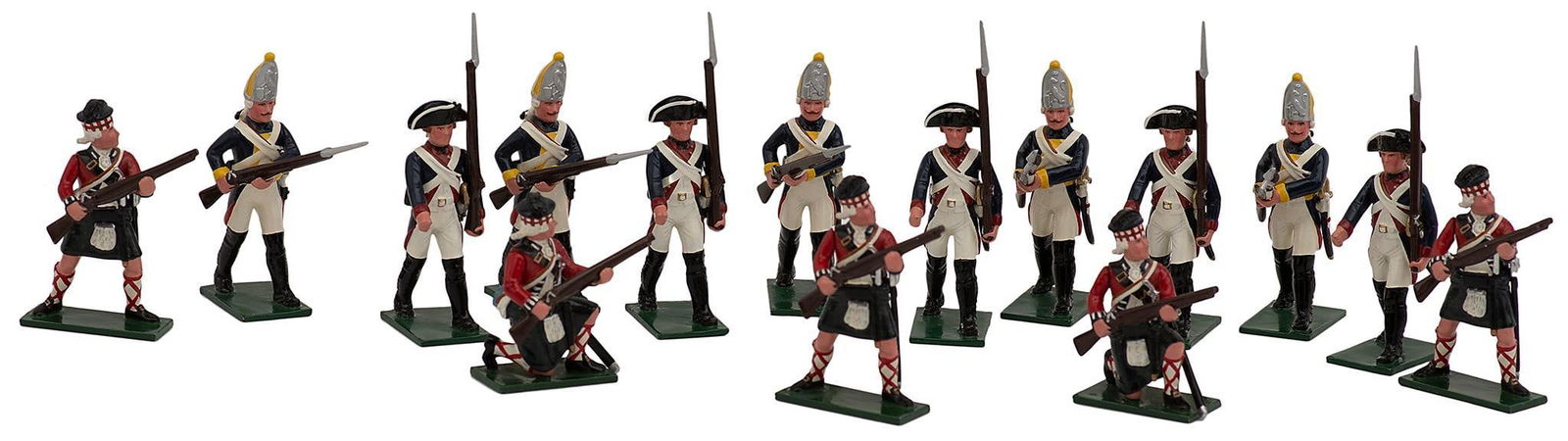 3 Boxes of Soldiers of The World Hand Painted Toy Soldiers (1 of 6)