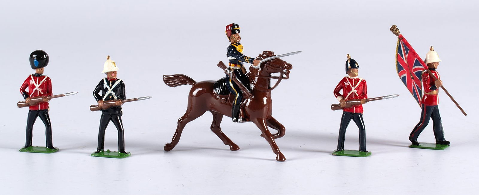 A Group of W. Britains Toy Soldiers (1 of 4)