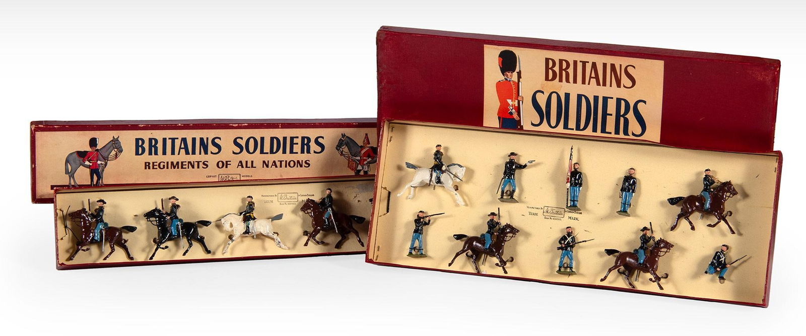 A Group 41 of Various Made Painted Toy Soldiers (1 of 2)