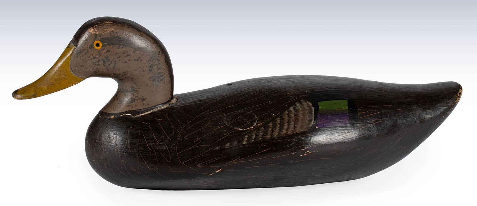 Upper Chesapeake Bay Painted Duck Decoy (1 of 4)