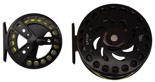 Lot of (2) Two Fly Reels Consisting of Orvis and Sage