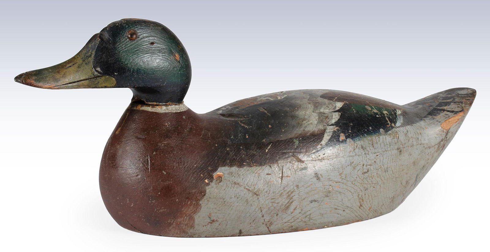 Mason Mallard Drake Painted Duck Decoy (1 of 4)
