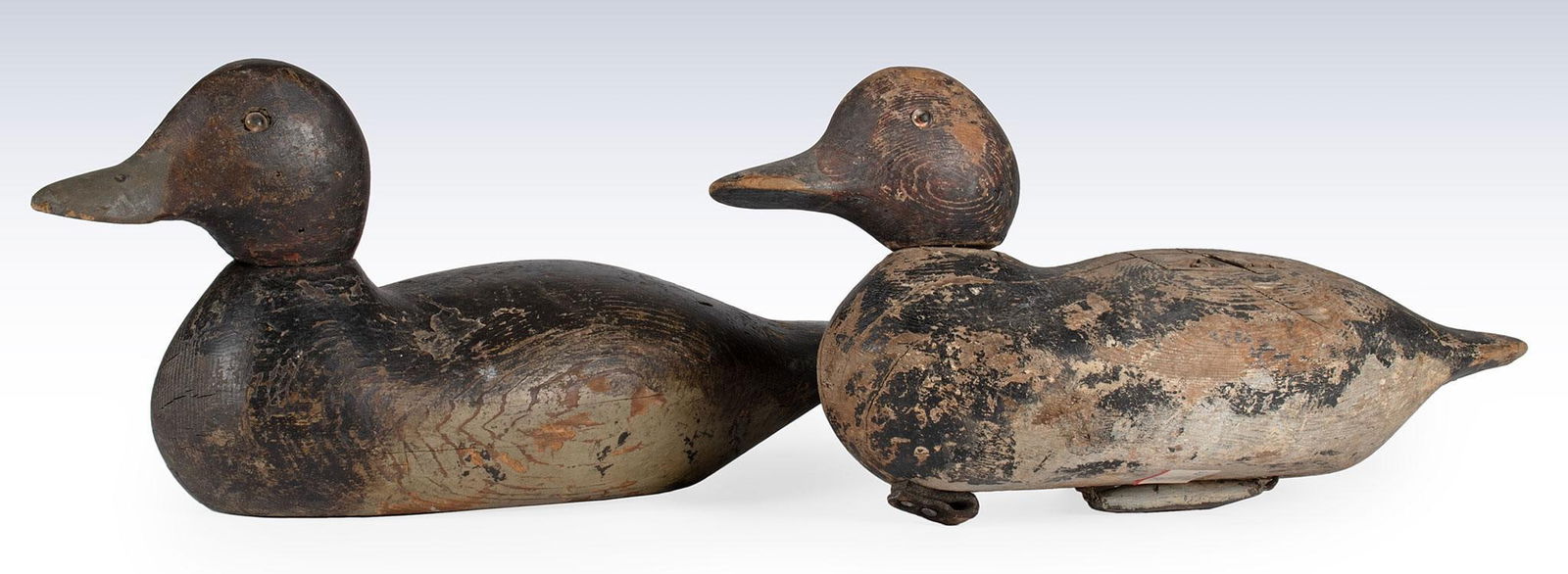 A Pair of Painted Duck Decoys (1 of 3)
