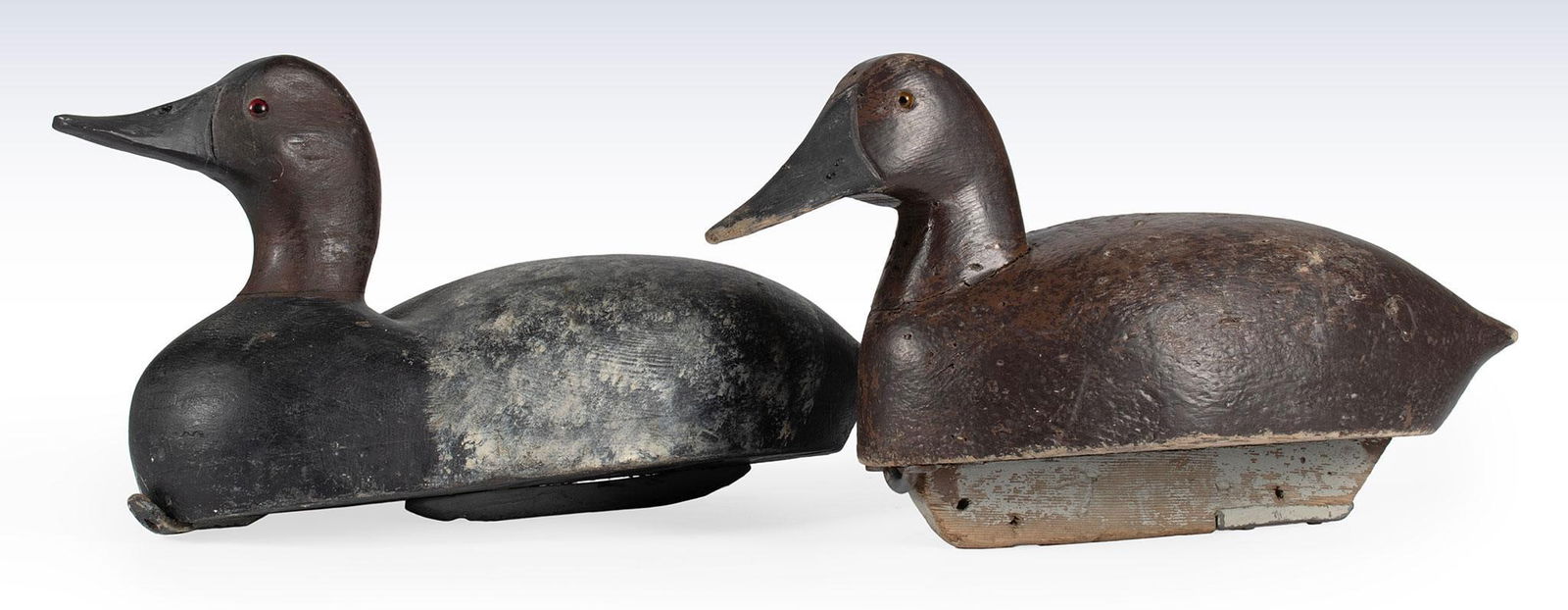 Two Antique Painted Duck Decoys (1 of 3)