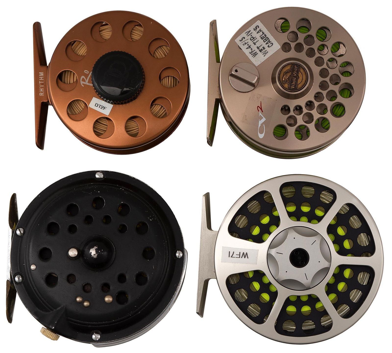 Lot of 4 Reels Ross Reels Rhythem & Pflueger Medalist Reel & Waterworks Litespeed  & (1 of 3)