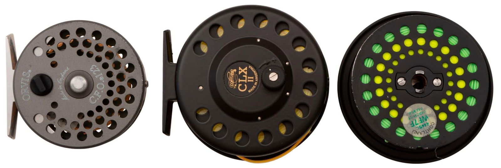 Grouping of 3 Fly Fishing Reels (1 of 2)