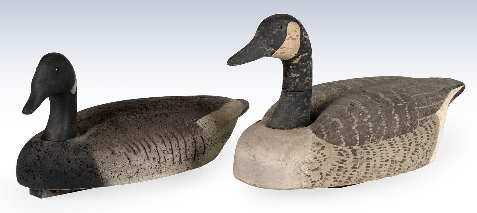 Two Carved and Painted Canadian Goose Decoys (1 of 4)