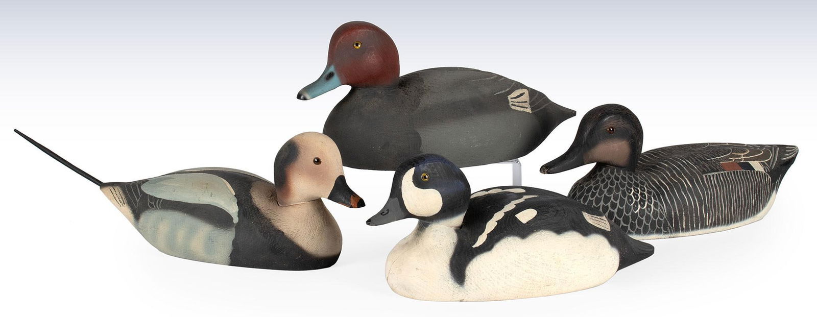 Group of Herters Inc. 1893 Painted Duck Decoys (1 of 4)