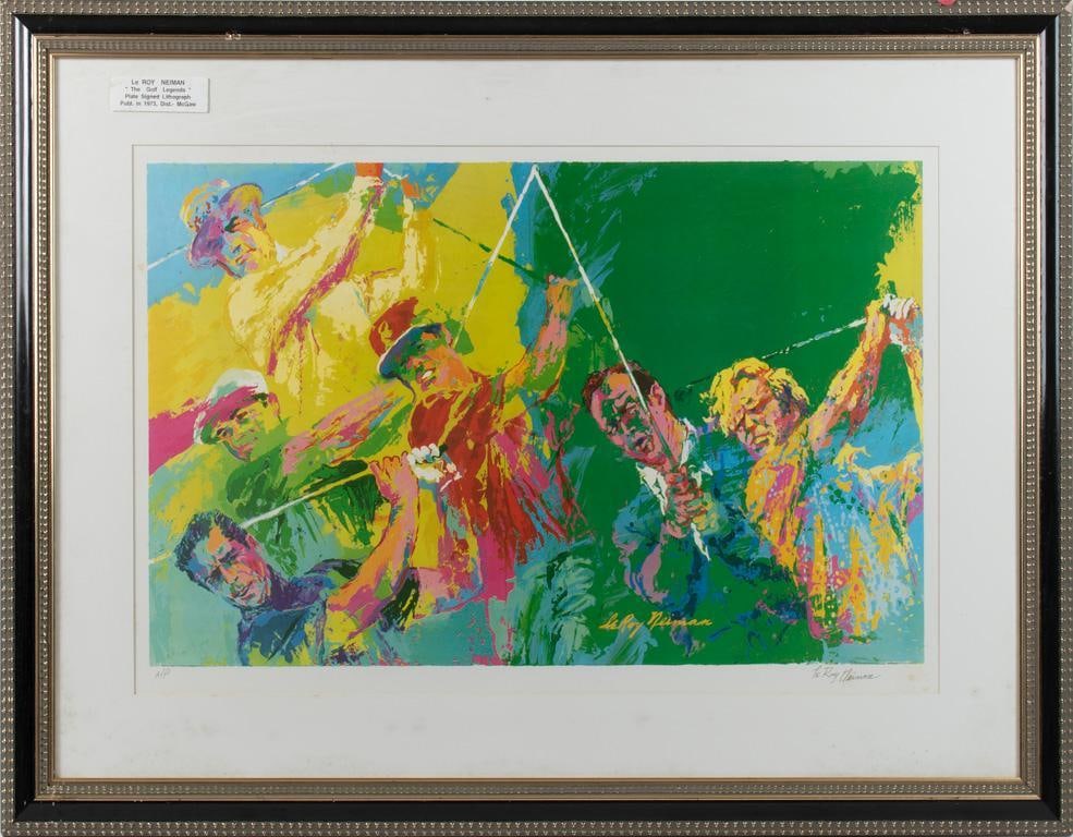 Plate Signed Artist Proof Lithograph Le Roy Neiman (1 of 2)