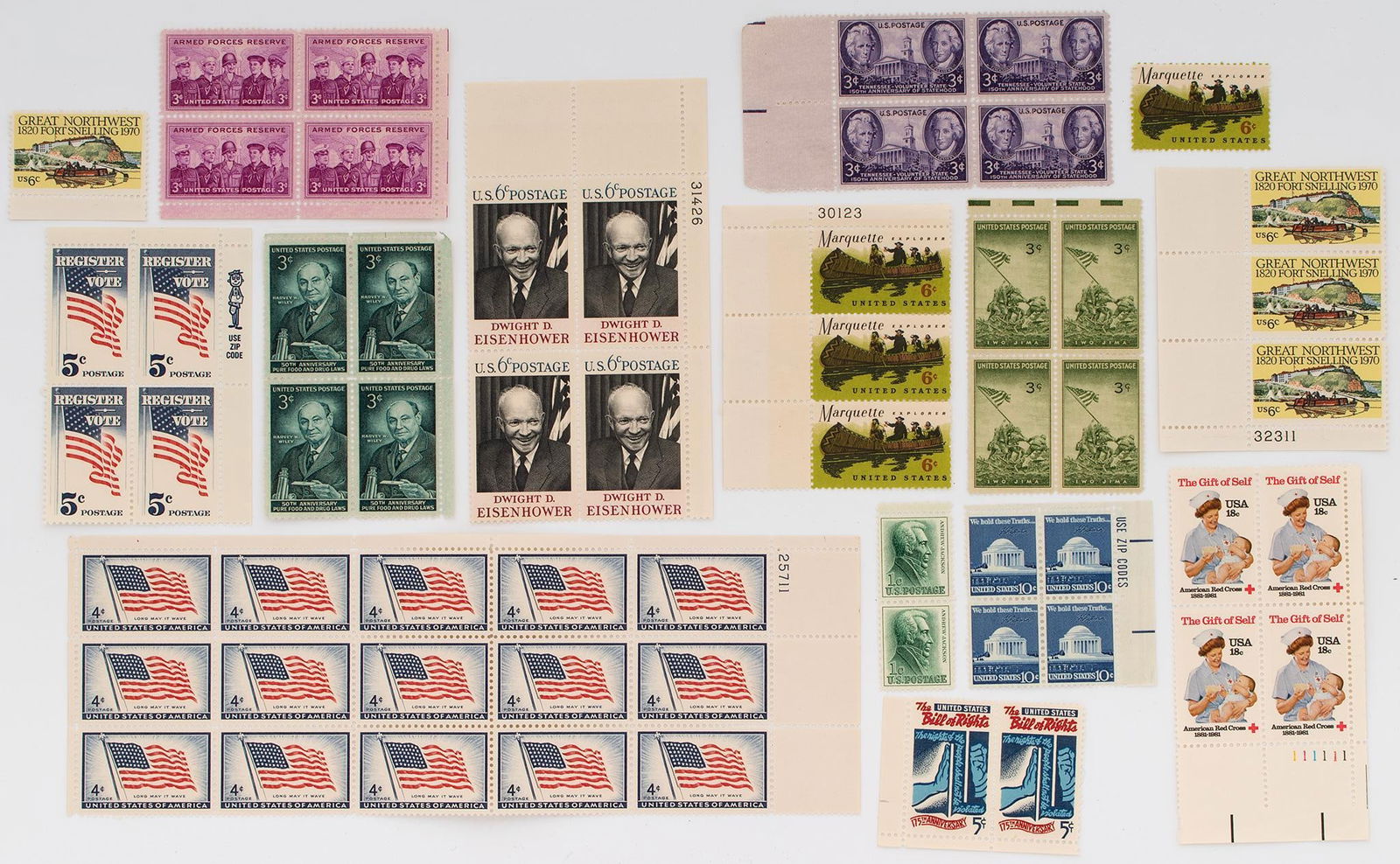 Large Grouping of Patriotic & Political Stamps (1 of 3)
