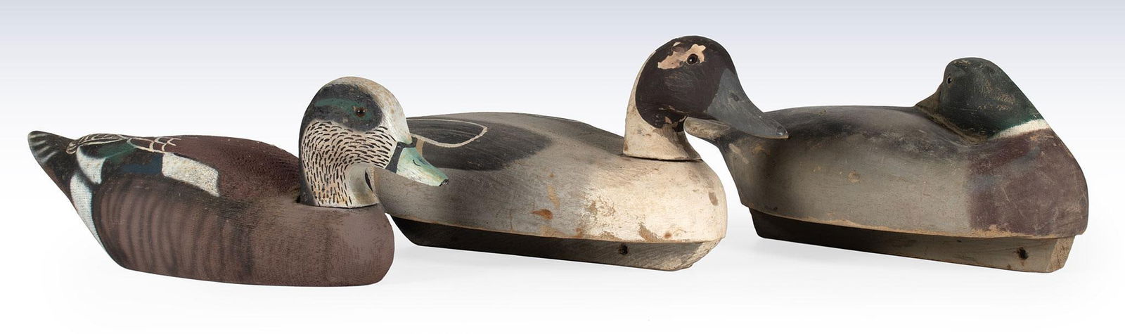 Group of 3 Painted Duck Decoys (1 of 3)