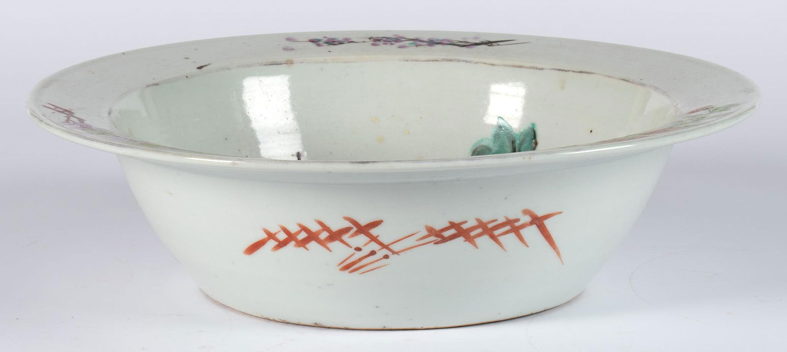 A Chinese Republic Period Polychrome Decorated Bowl (1 of 3)