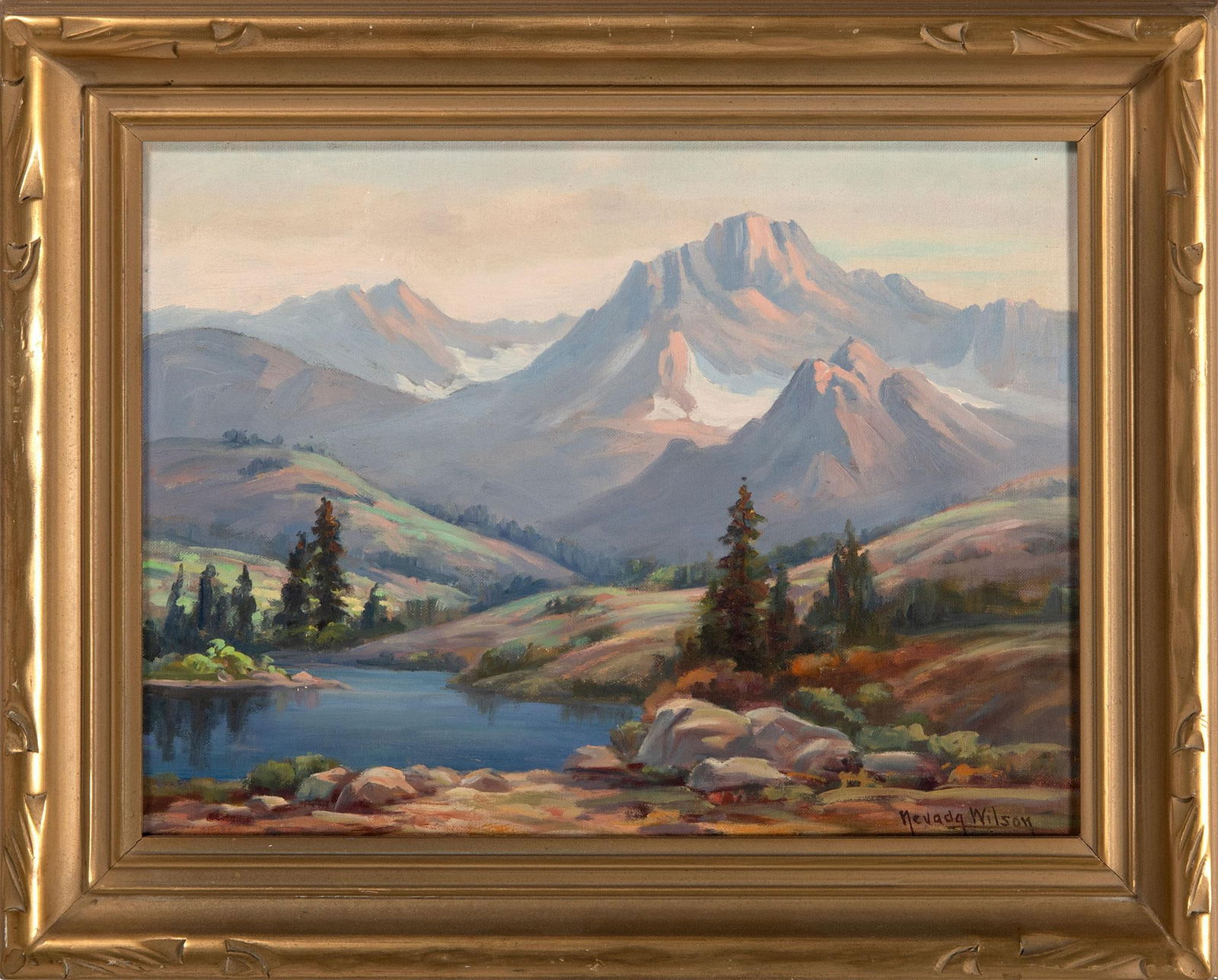 California Landscape by Nevada Wilson (American, 1877-1961) (1 of 2)