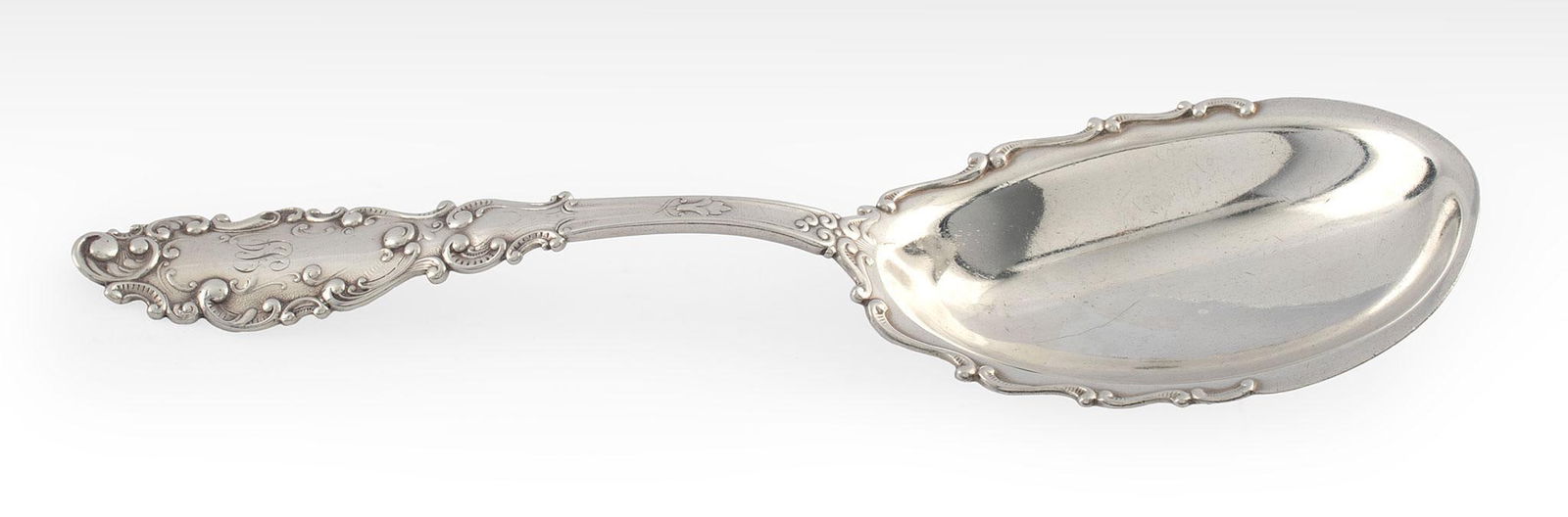 Sterling Luxembourg Pattern Berry Spoon by Gorham (1 of 3)