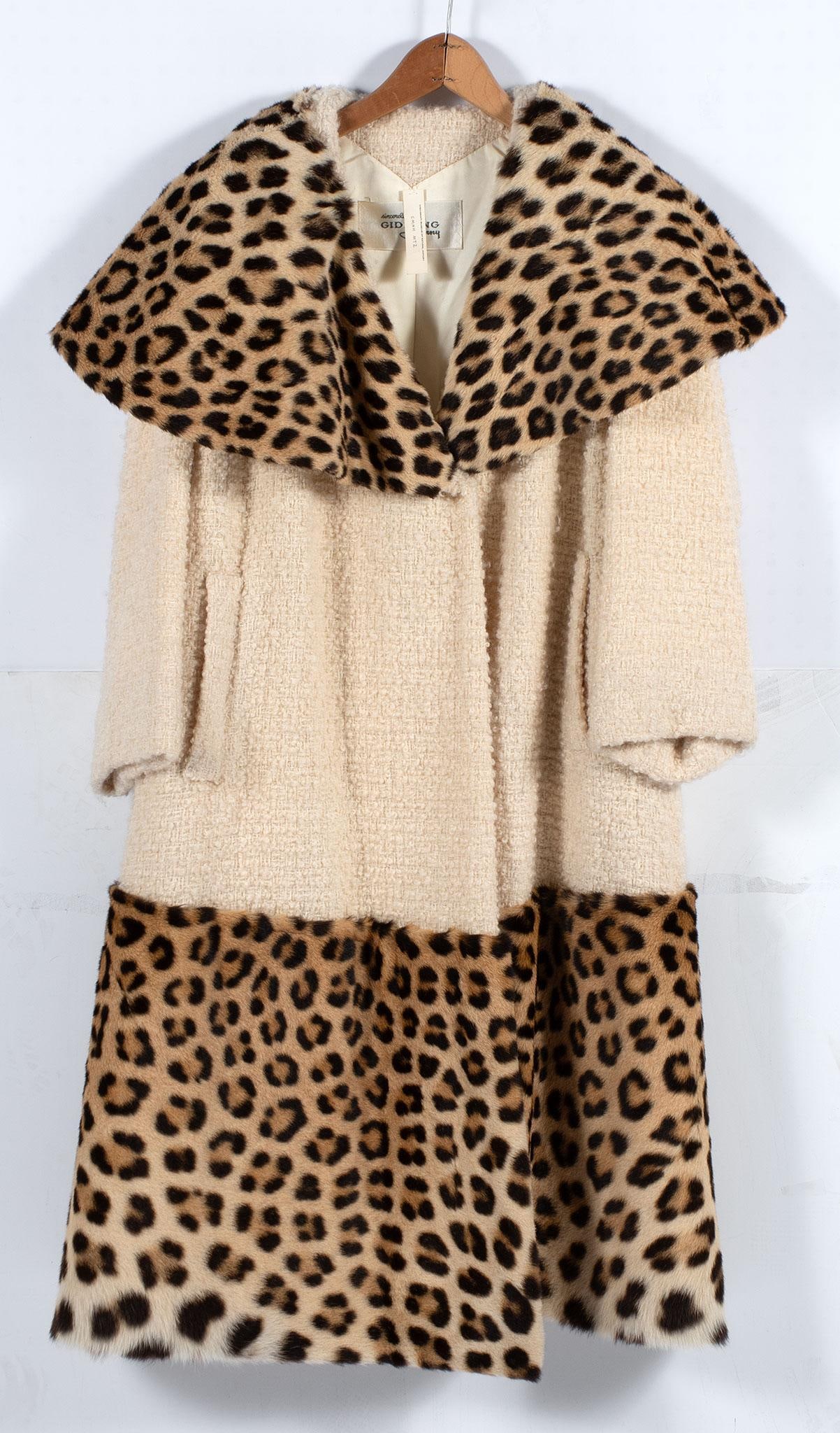 A Vintage Gidding Jenny Fur Full Length Coat: American, mid 20th century.. A full length ladies coat from Sincerely Gidding Jenny. Overall good condition.