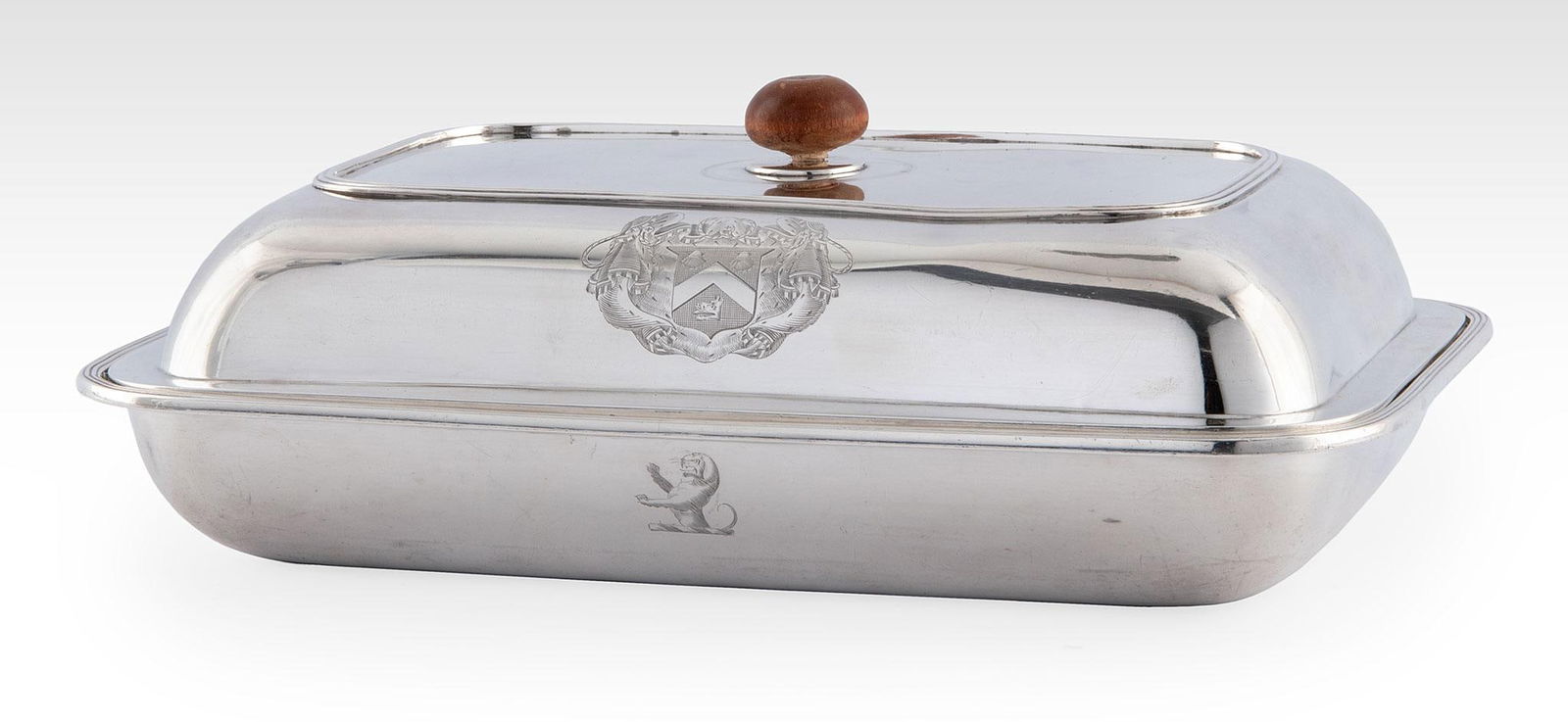 George III Period Silver Vegetable Dish by Robert Hennell II of London (1 of 3)