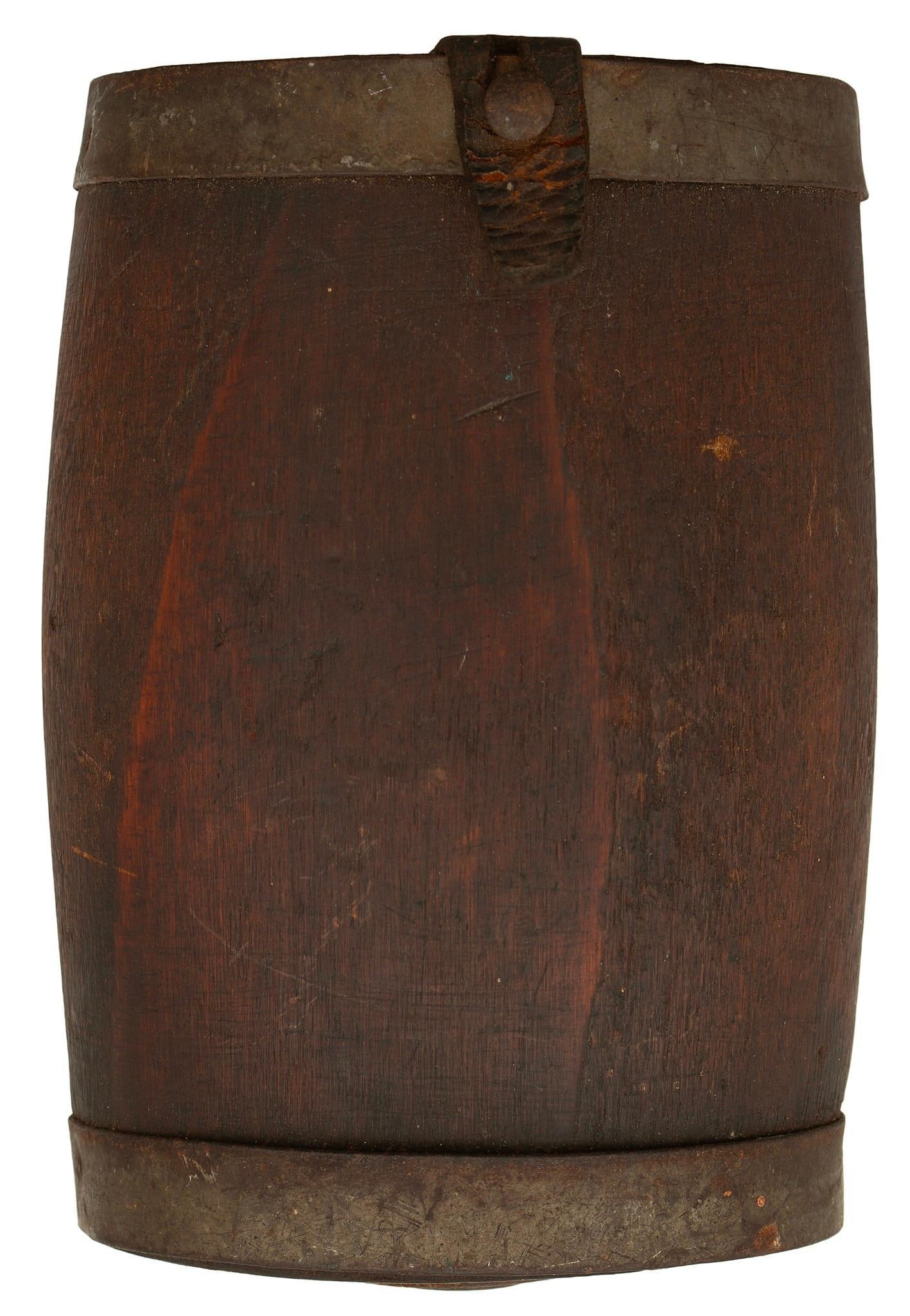 Wooden Military Canteen, First Half 19th Century (1 of 3)