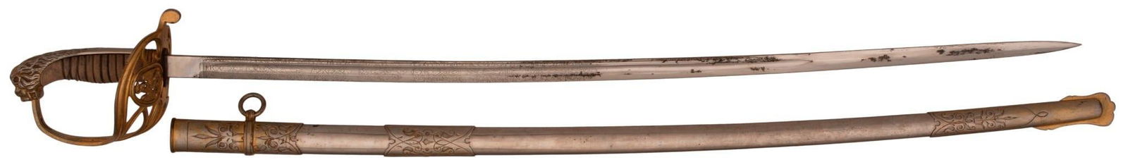 Republic of Mexico Officer Sword Circa 1860-1910 (1 of 7)