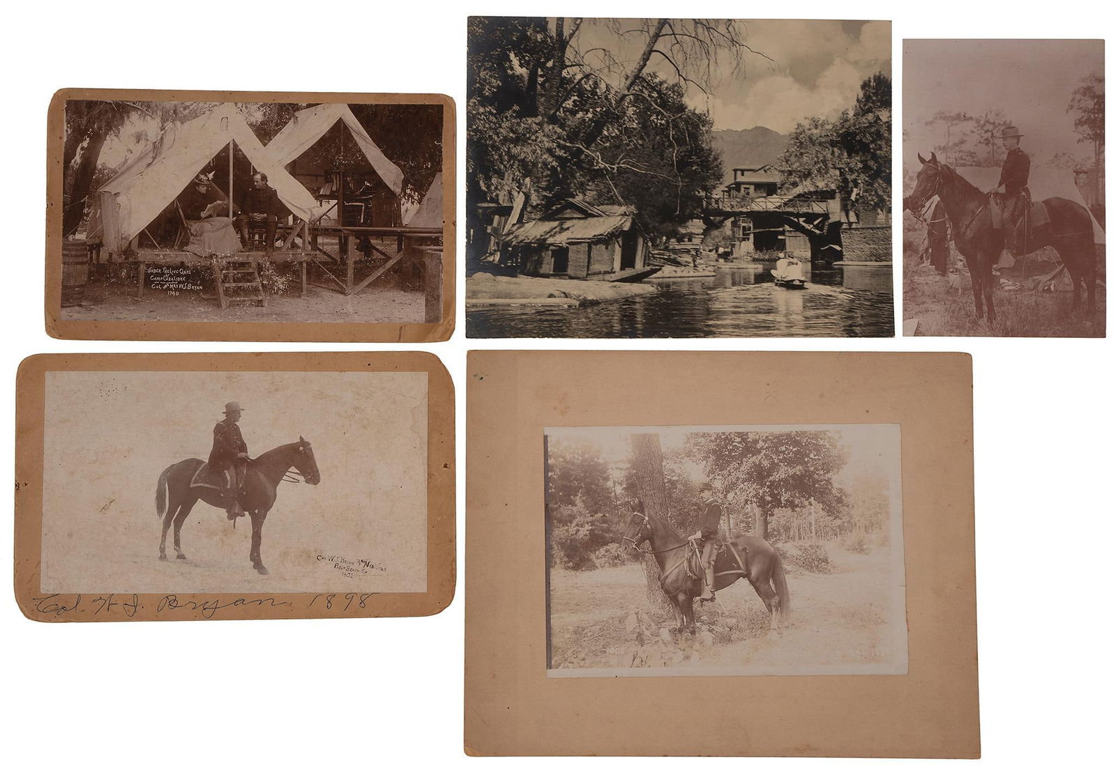 Ensminger Bros. Photographs of Colonel Wm. Jennings Bryan (1 of 2)