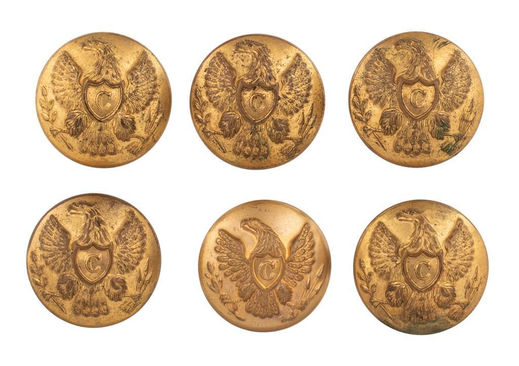 Lot of Schuyler, Hartley, & Graham US Cavalry Officer's Coat Buttons (1 of 2)