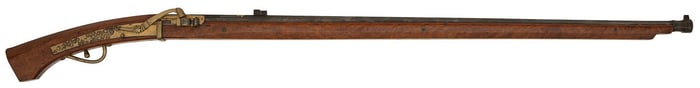 An Attractive 19th Century Japanese Snap Matchlock Musket (tanegashima)