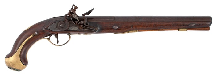 French Flintlock Pistol By Jabette Lamont Built For Middle Eastern Trade