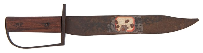 Period Confederate Style"D" Guard Bowie Knife