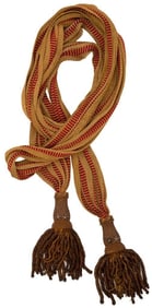 High Quality Civil War Major General Officer's Silk Sash
