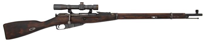 **Russian M91/30 Mosin-Nagant PEM Sniper Rifle