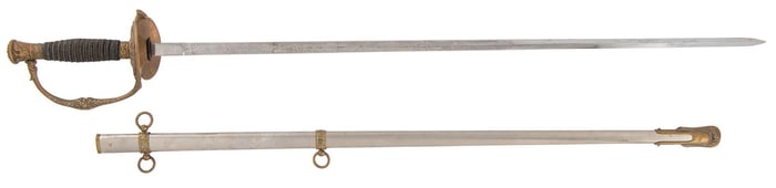 Indian War Staff Officers Sword