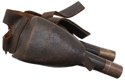 Pair of Leather Pommel Holsters