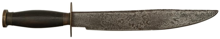 A 19th Century American Arkansas Toothpick Bowie Knife