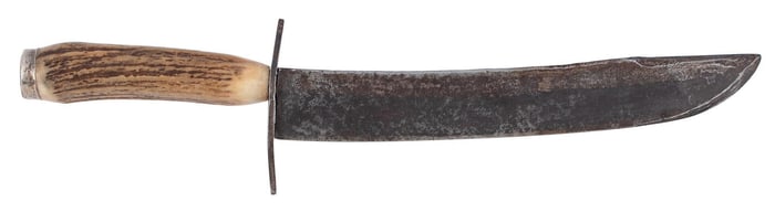 Stag-Handled Bowie Knife