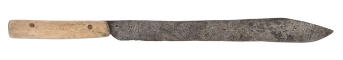Wood-Handled Bowie Knife circa 1830s