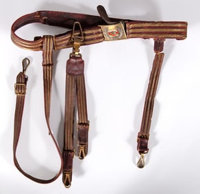 US Officer's Leather Belt