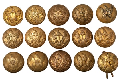Lot of Infantry Cuff Buttons