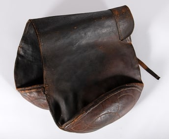 Leather Saddlebags 19th Century
