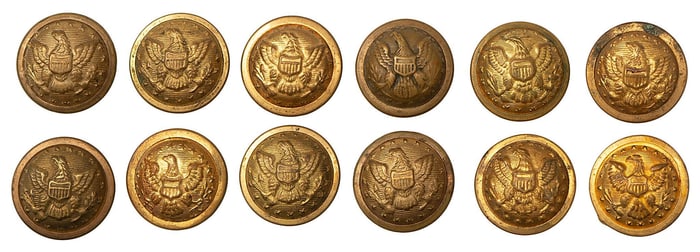 US General Staff Cuff Buttons