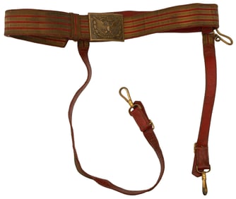 US Indian Wars Era Officer's Belt