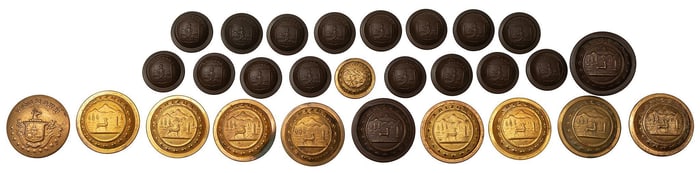 Arizona State National Guard Buttons