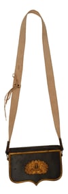 Mexican Army Musician’s Pouch with White over-the-shoulder strap