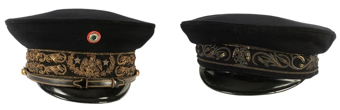 Revolutionary Period Mexican Officer's Caps
