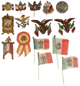 Mexican Patriotic Pins