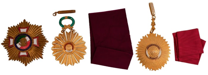 Three Mexican Military Order Medals